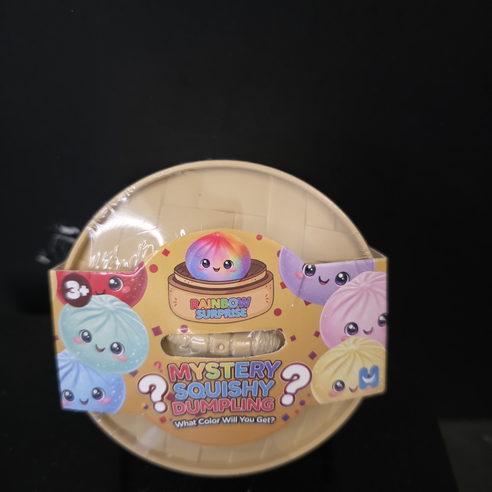 Viral Rainbow Surprise Mystery Squishy Dumpling Bun New Unopened Sealed Lot Of 3